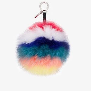 🛑SOLD🛑 Fendi fur keychain